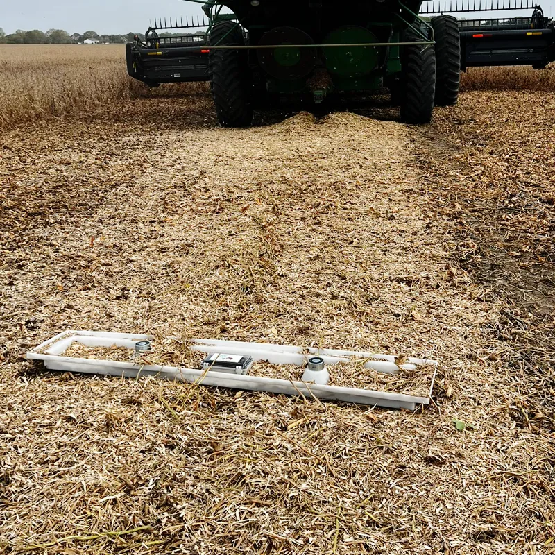 ScherGain Drop Pan in the Field.